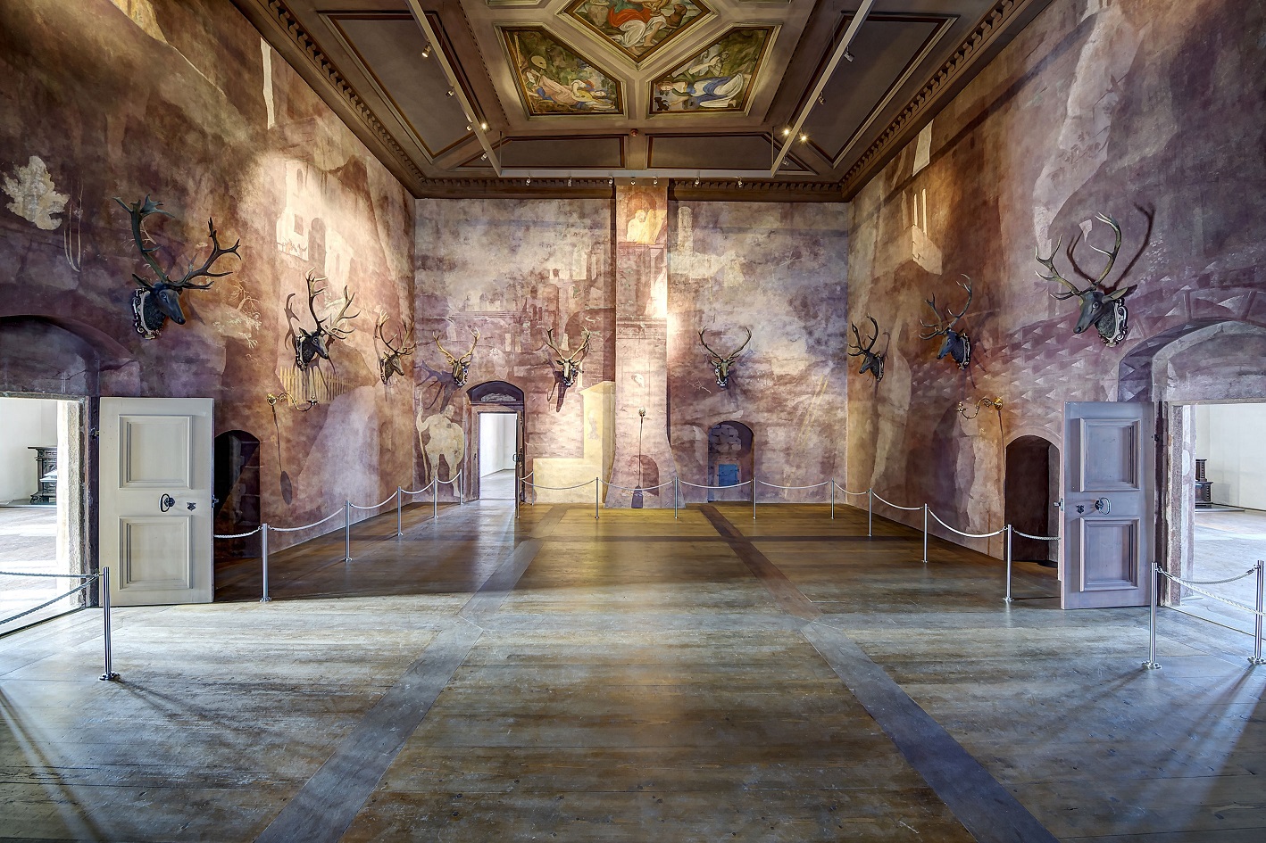 Venussaal im Schlossmuseum auf Schloss Augustusburg